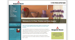 Desktop Screenshot of candgpaintsupplies.com